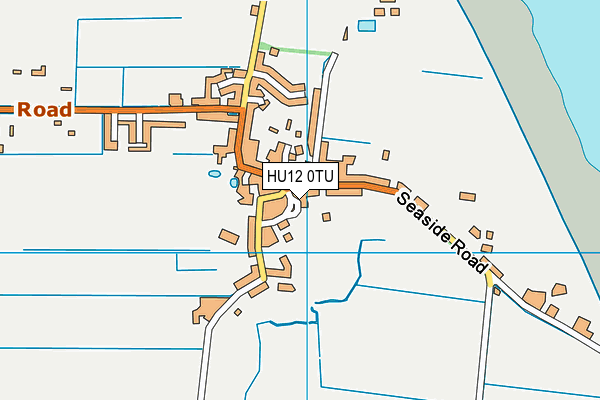 HU12 0TU map - OS VectorMap District (Ordnance Survey) HU12 0TU map - OS VectorMap District (Ordnance Survey)