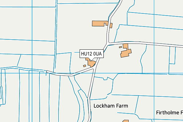 HU12 0UA map - OS VectorMap District (Ordnance Survey) HU12 0UA map - OS VectorMap District (Ordnance Survey)