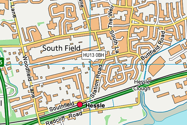 HU13 0BH map - OS VectorMap District (Ordnance Survey) HU13 0BH map - OS VectorMap District (Ordnance Survey)