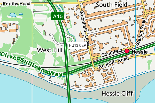 HU13 0EP map - OS VectorMap District (Ordnance Survey) HU13 0EP map - OS VectorMap District (Ordnance Survey)