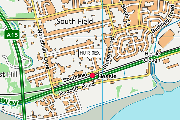 HU13 0EX map - OS VectorMap District (Ordnance Survey) HU13 0EX map - OS VectorMap District (Ordnance Survey)