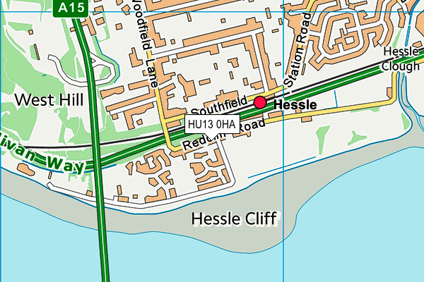 HU13 0HA map - OS VectorMap District (Ordnance Survey) HU13 0HA map - OS VectorMap District (Ordnance Survey)