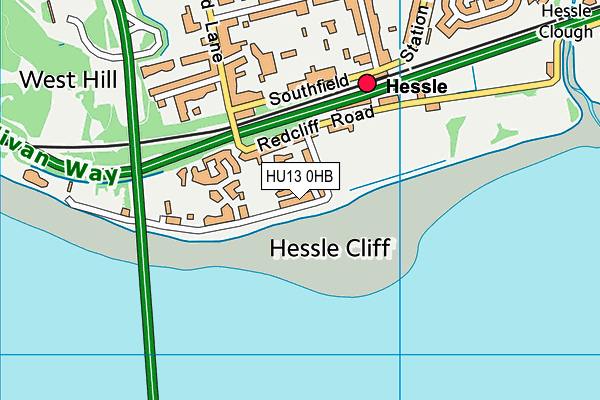 HU13 0HB map - OS VectorMap District (Ordnance Survey) HU13 0HB map - OS VectorMap District (Ordnance Survey)
