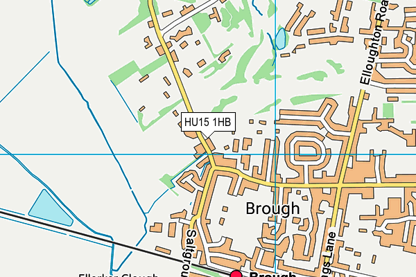 HU15 1HB map - OS VectorMap District (Ordnance Survey) HU15 1HB map - OS VectorMap District (Ordnance Survey)