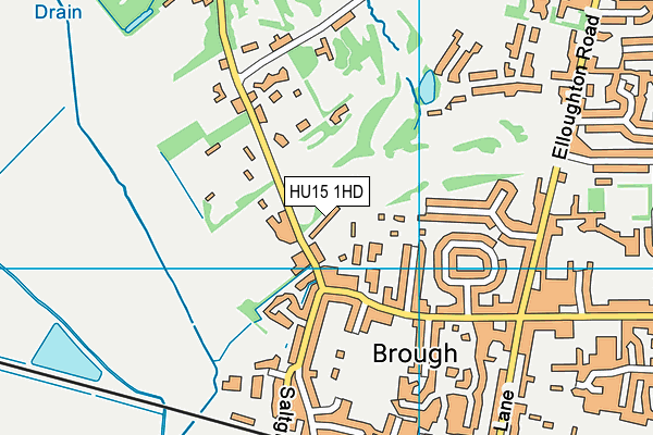 HU15 1HD map - OS VectorMap District (Ordnance Survey) HU15 1HD map - OS VectorMap District (Ordnance Survey)