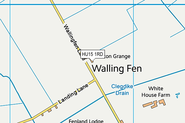 HU15 1RD map - OS VectorMap District (Ordnance Survey) HU15 1RD map - OS VectorMap District (Ordnance Survey)