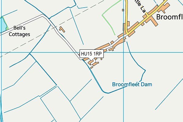 HU15 1RP map - OS VectorMap District (Ordnance Survey) HU15 1RP map - OS VectorMap District (Ordnance Survey)