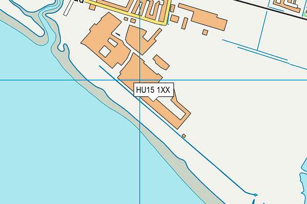 HU15 1XX map - OS VectorMap District (Ordnance Survey) HU15 1XX map - OS VectorMap District (Ordnance Survey)