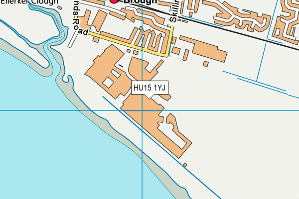 HU15 1YJ map - OS VectorMap District (Ordnance Survey) HU15 1YJ map - OS VectorMap District (Ordnance Survey)