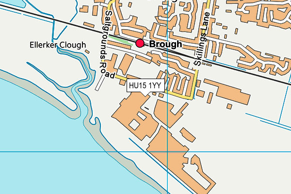 HU15 1YY map - OS VectorMap District (Ordnance Survey) HU15 1YY map - OS VectorMap District (Ordnance Survey)