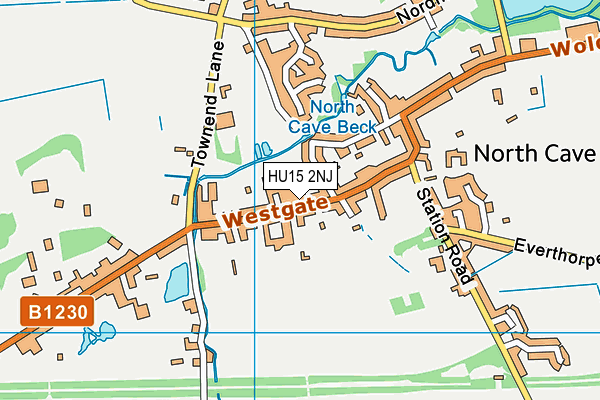 HU15 2NJ map - OS VectorMap District (Ordnance Survey) HU15 2NJ map - OS VectorMap District (Ordnance Survey)