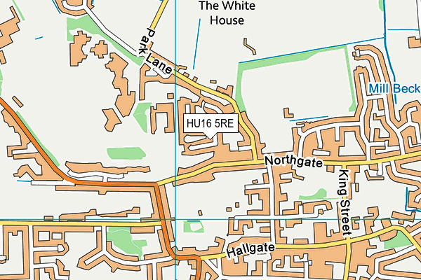 HU16 5RE map - OS VectorMap District (Ordnance Survey) HU16 5RE map - OS VectorMap District (Ordnance Survey)