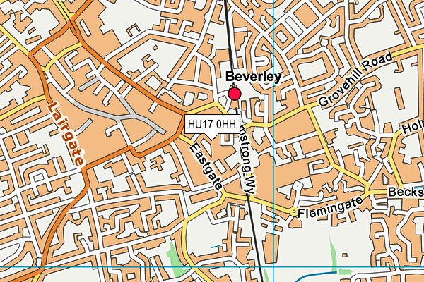 HU17 0HH map - OS VectorMap District (Ordnance Survey) HU17 0HH map - OS VectorMap District (Ordnance Survey)