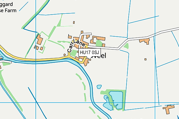 HU17 0SJ map - OS VectorMap District (Ordnance Survey) HU17 0SJ map - OS VectorMap District (Ordnance Survey)