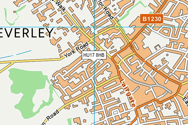 HU17 8HB map - OS VectorMap District (Ordnance Survey) HU17 8HB map - OS VectorMap District (Ordnance Survey)