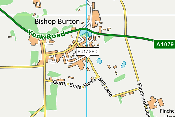 HU17 8HD map - OS VectorMap District (Ordnance Survey) HU17 8HD map - OS VectorMap District (Ordnance Survey)