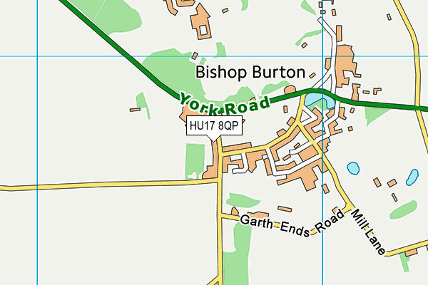 HU17 8QP map - OS VectorMap District (Ordnance Survey) HU17 8QP map - OS VectorMap District (Ordnance Survey)