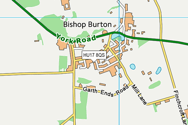 HU17 8QS map - OS VectorMap District (Ordnance Survey) HU17 8QS map - OS VectorMap District (Ordnance Survey)