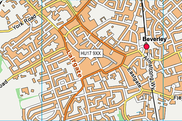 HU17 9XX map - OS VectorMap District (Ordnance Survey) HU17 9XX map - OS VectorMap District (Ordnance Survey)