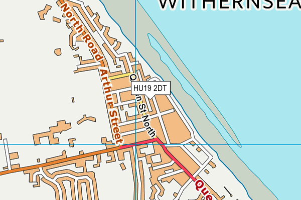 HU19 2DT map - OS VectorMap District (Ordnance Survey) HU19 2DT map - OS VectorMap District (Ordnance Survey)