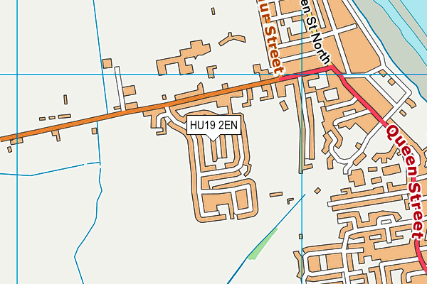HU19 2EN map - OS VectorMap District (Ordnance Survey) HU19 2EN map - OS VectorMap District (Ordnance Survey)