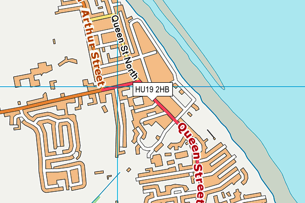 HU19 2HB map - OS VectorMap District (Ordnance Survey) HU19 2HB map - OS VectorMap District (Ordnance Survey)
