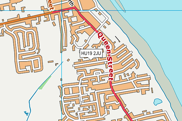 HU19 2JU map - OS VectorMap District (Ordnance Survey) HU19 2JU map - OS VectorMap District (Ordnance Survey)