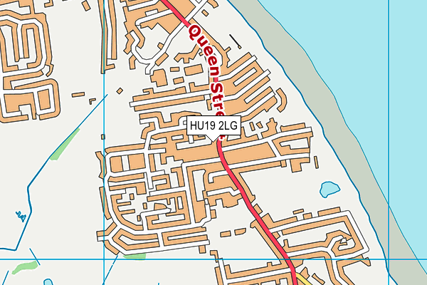 HU19 2LG map - OS VectorMap District (Ordnance Survey) HU19 2LG map - OS VectorMap District (Ordnance Survey)