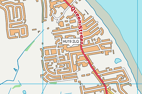 HU19 2LQ map - OS VectorMap District (Ordnance Survey) HU19 2LQ map - OS VectorMap District (Ordnance Survey)