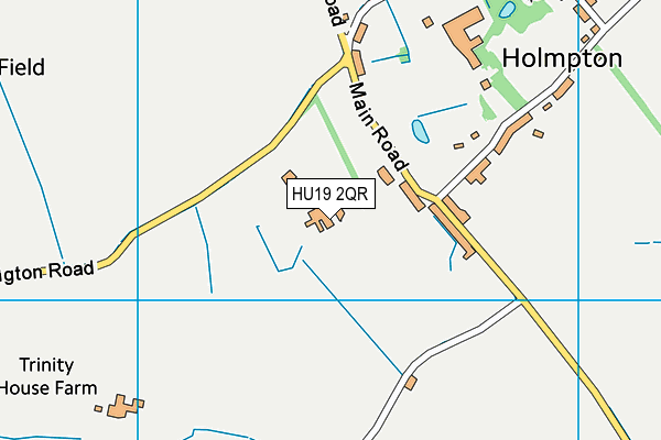 HU19 2QR map - OS VectorMap District (Ordnance Survey) HU19 2QR map - OS VectorMap District (Ordnance Survey)