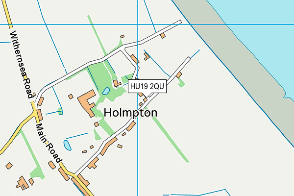 HU19 2QU map - OS VectorMap District (Ordnance Survey) HU19 2QU map - OS VectorMap District (Ordnance Survey)