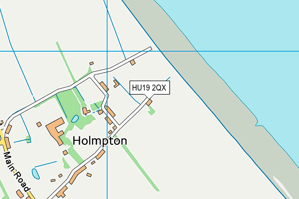 HU19 2QX map - OS VectorMap District (Ordnance Survey) HU19 2QX map - OS VectorMap District (Ordnance Survey)