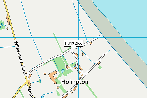 HU19 2RA map - OS VectorMap District (Ordnance Survey) HU19 2RA map - OS VectorMap District (Ordnance Survey)