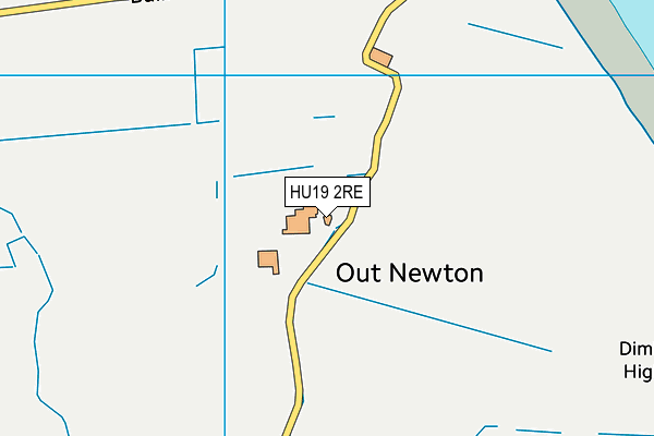 HU19 2RE map - OS VectorMap District (Ordnance Survey) HU19 2RE map - OS VectorMap District (Ordnance Survey)