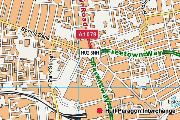HU2 8NH map - OS VectorMap District (Ordnance Survey) HU2 8NH map - OS VectorMap District (Ordnance Survey)