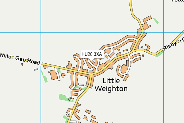 HU20 3XA map - OS VectorMap District (Ordnance Survey) HU20 3XA map - OS VectorMap District (Ordnance Survey)