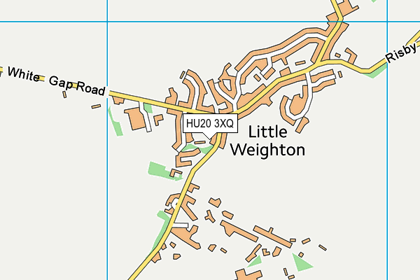 HU20 3XQ map - OS VectorMap District (Ordnance Survey) HU20 3XQ map - OS VectorMap District (Ordnance Survey)