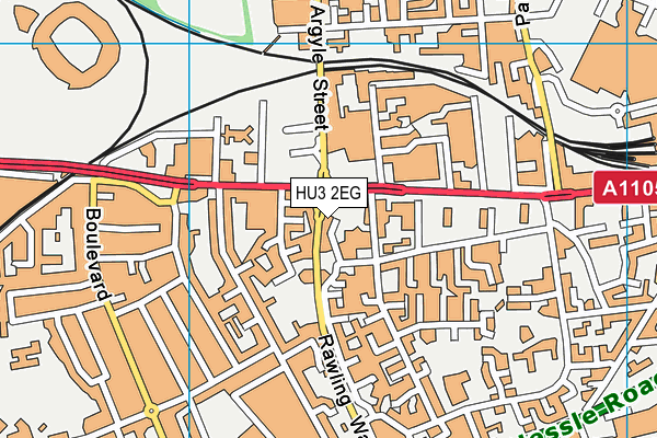 HU3 2EG map - OS VectorMap District (Ordnance Survey) HU3 2EG map - OS VectorMap District (Ordnance Survey)