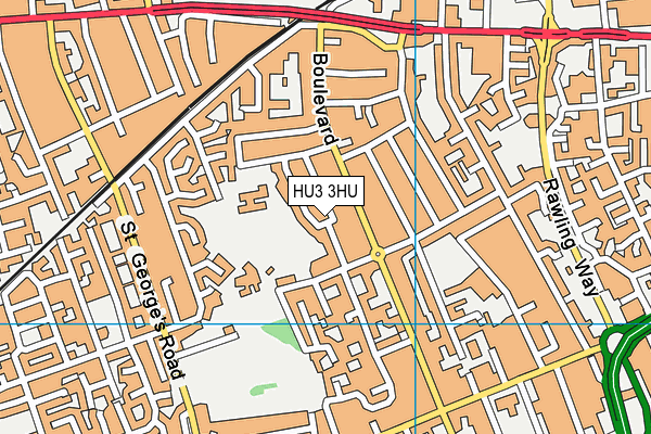 HU3 3HU map - OS VectorMap District (Ordnance Survey) HU3 3HU map - OS VectorMap District (Ordnance Survey)