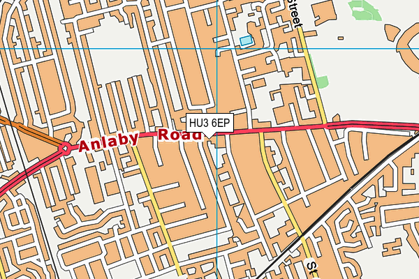 HU3 6EP map - OS VectorMap District (Ordnance Survey) HU3 6EP map - OS VectorMap District (Ordnance Survey)
