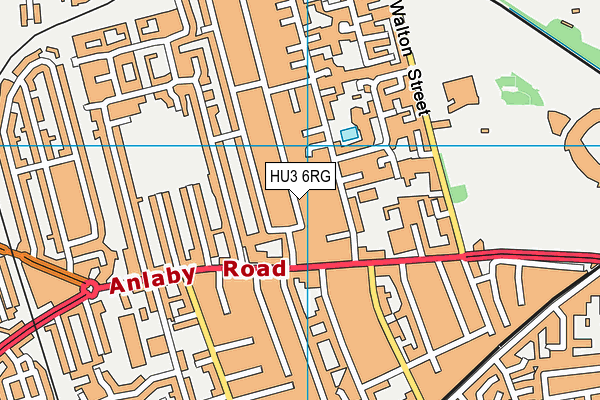 HU3 6RG map - OS VectorMap District (Ordnance Survey) HU3 6RG map - OS VectorMap District (Ordnance Survey)