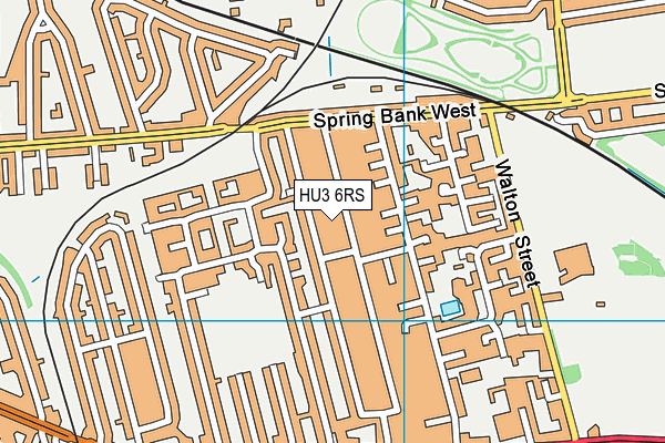 HU3 6RS map - OS VectorMap District (Ordnance Survey) HU3 6RS map - OS VectorMap District (Ordnance Survey)