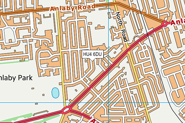 HU4 6DU map - OS VectorMap District (Ordnance Survey) HU4 6DU map - OS VectorMap District (Ordnance Survey)