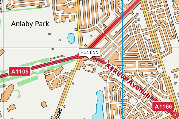 HU4 6NN map - OS VectorMap District (Ordnance Survey) HU4 6NN map - OS VectorMap District (Ordnance Survey)
