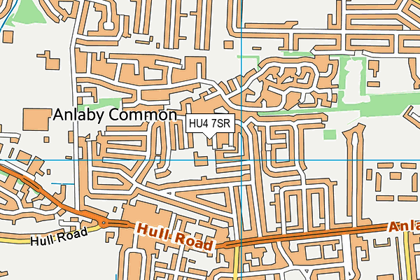 HU4 7SR map - OS VectorMap District (Ordnance Survey) HU4 7SR map - OS VectorMap District (Ordnance Survey)