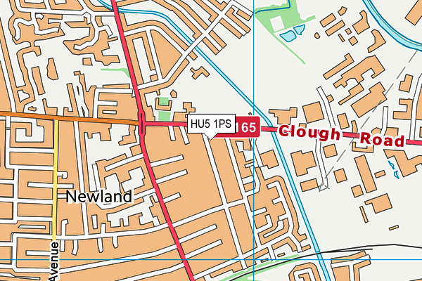 HU5 1PS map - OS VectorMap District (Ordnance Survey) HU5 1PS map - OS VectorMap District (Ordnance Survey)