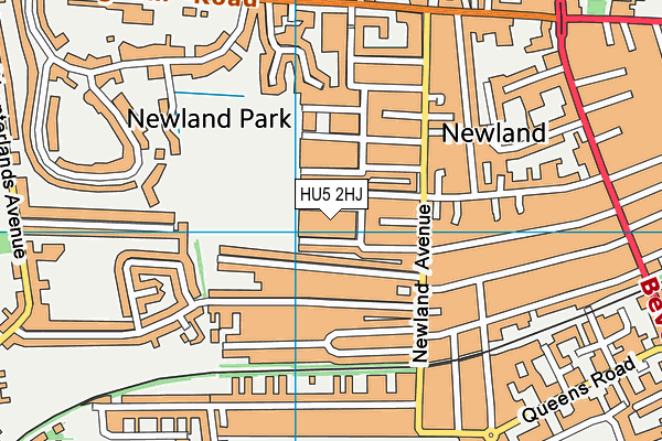 HU5 2HJ map - OS VectorMap District (Ordnance Survey) HU5 2HJ map - OS VectorMap District (Ordnance Survey)