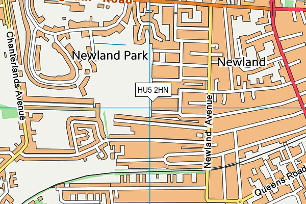 HU5 2HN map - OS VectorMap District (Ordnance Survey) HU5 2HN map - OS VectorMap District (Ordnance Survey)