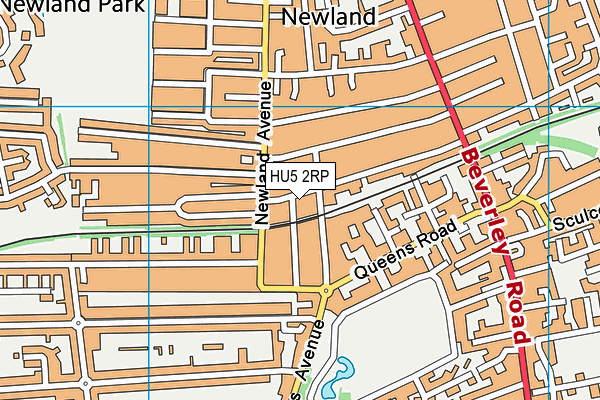 HU5 2RP map - OS VectorMap District (Ordnance Survey) HU5 2RP map - OS VectorMap District (Ordnance Survey)