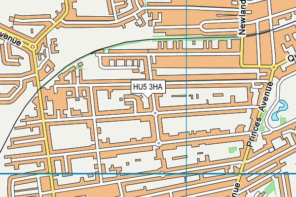 HU5 3HA map - OS VectorMap District (Ordnance Survey) HU5 3HA map - OS VectorMap District (Ordnance Survey)